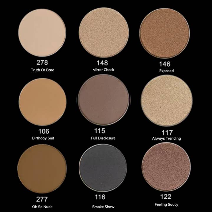 Trust Fund Beauty - Wholesale Eyeshadow Palette - NUDE-ITUDE Eyeshadow Palette4