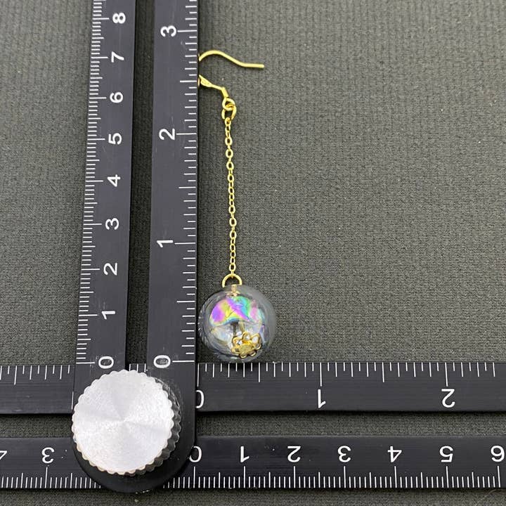 Mio Queena - Wholesale Dangle Earrings - Asymmetric Red Goldfish Dagnle Earrings2