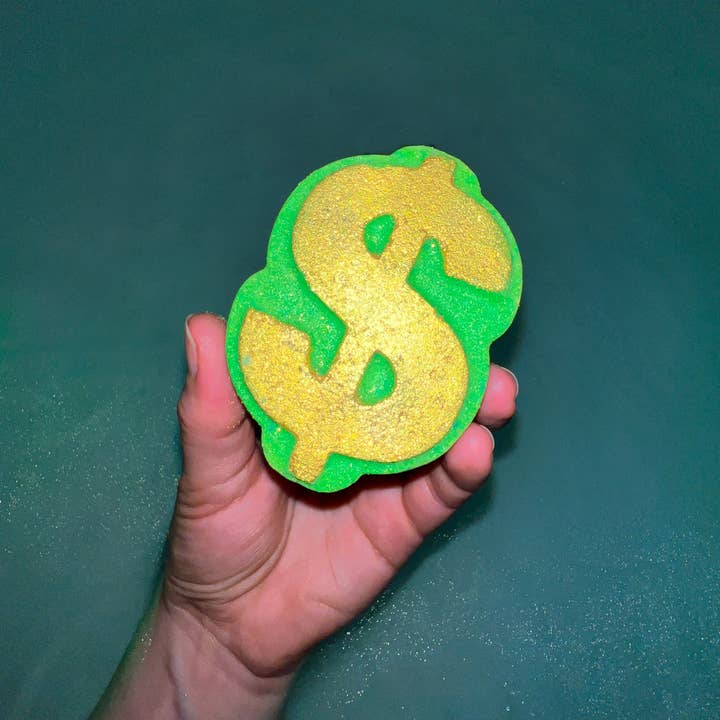 Crystal Bar Soap - Wholesale Bath/Body Oil - Lucky Dollar - Crystal Infused Bath Bomb