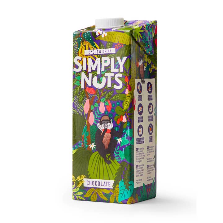 Simply Nuts – wholesale Vegetabilisk mjölk – Helt enkelt Nötter Cashew Dryck Choklad