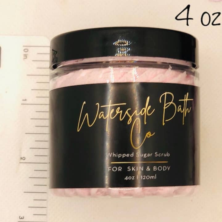 Waterside Bath Co - Wholesale Body Scrub/Exfoliant - Oatmeal Milk & Honey Whipped Sugar Scrub
