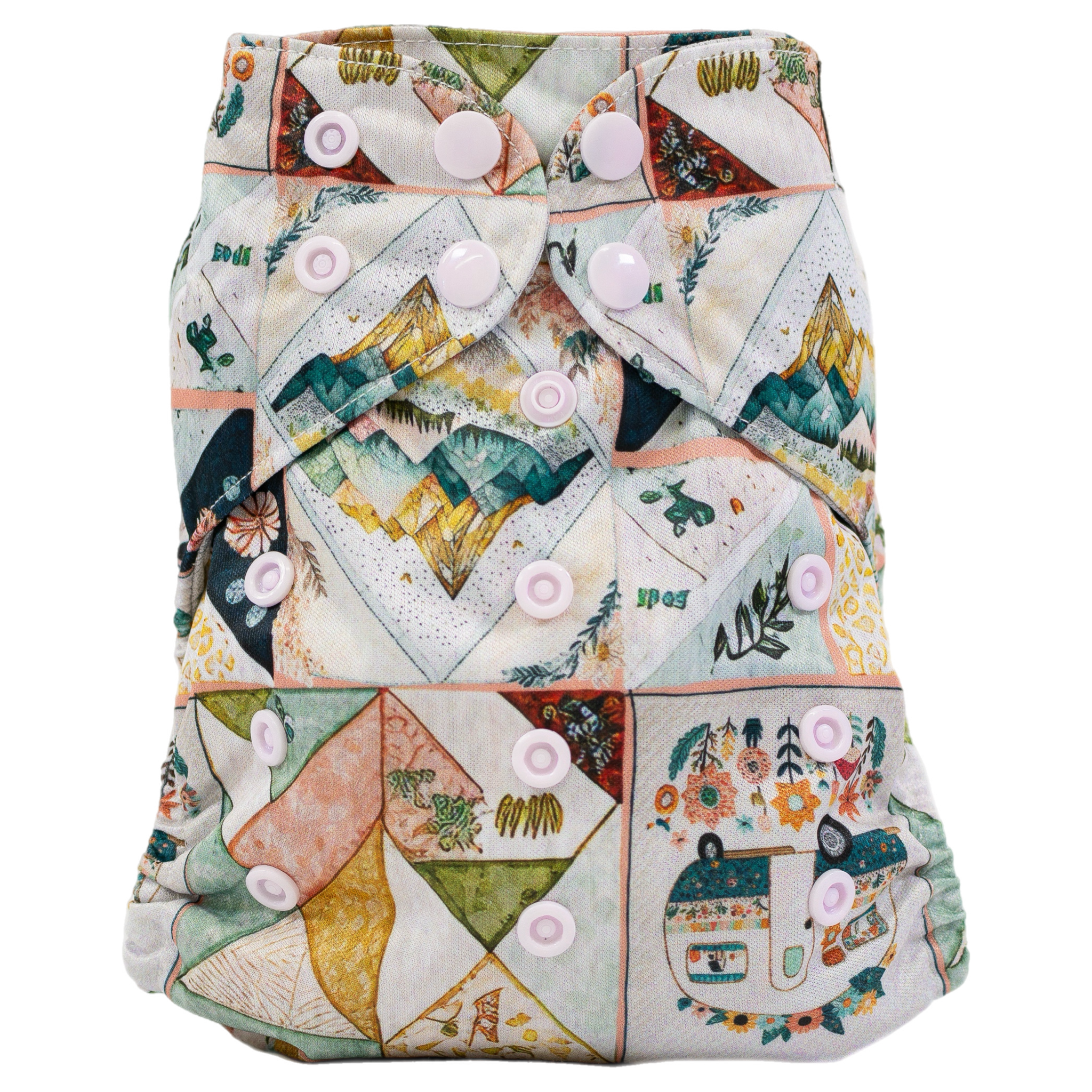Texas Tushies LLC - Wholesale Diaper (Cloth) - Baby - Slim Fit AIO Cloth Diaper111