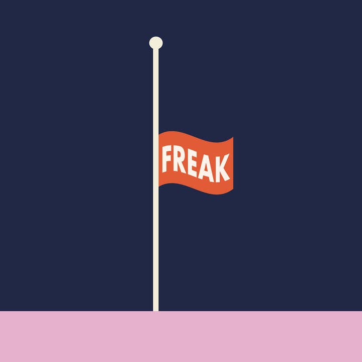 Recovering Lazyholic - Wholesale Art Print - Freak Flag Print1