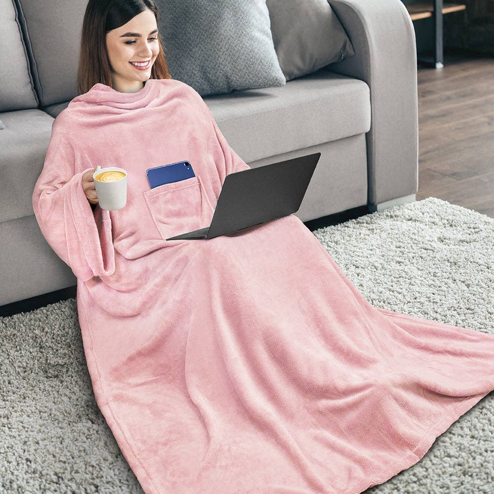 Pavilia - Vendita all'ingrosso Plaid - Coperta con maniche - Tasca applicata101