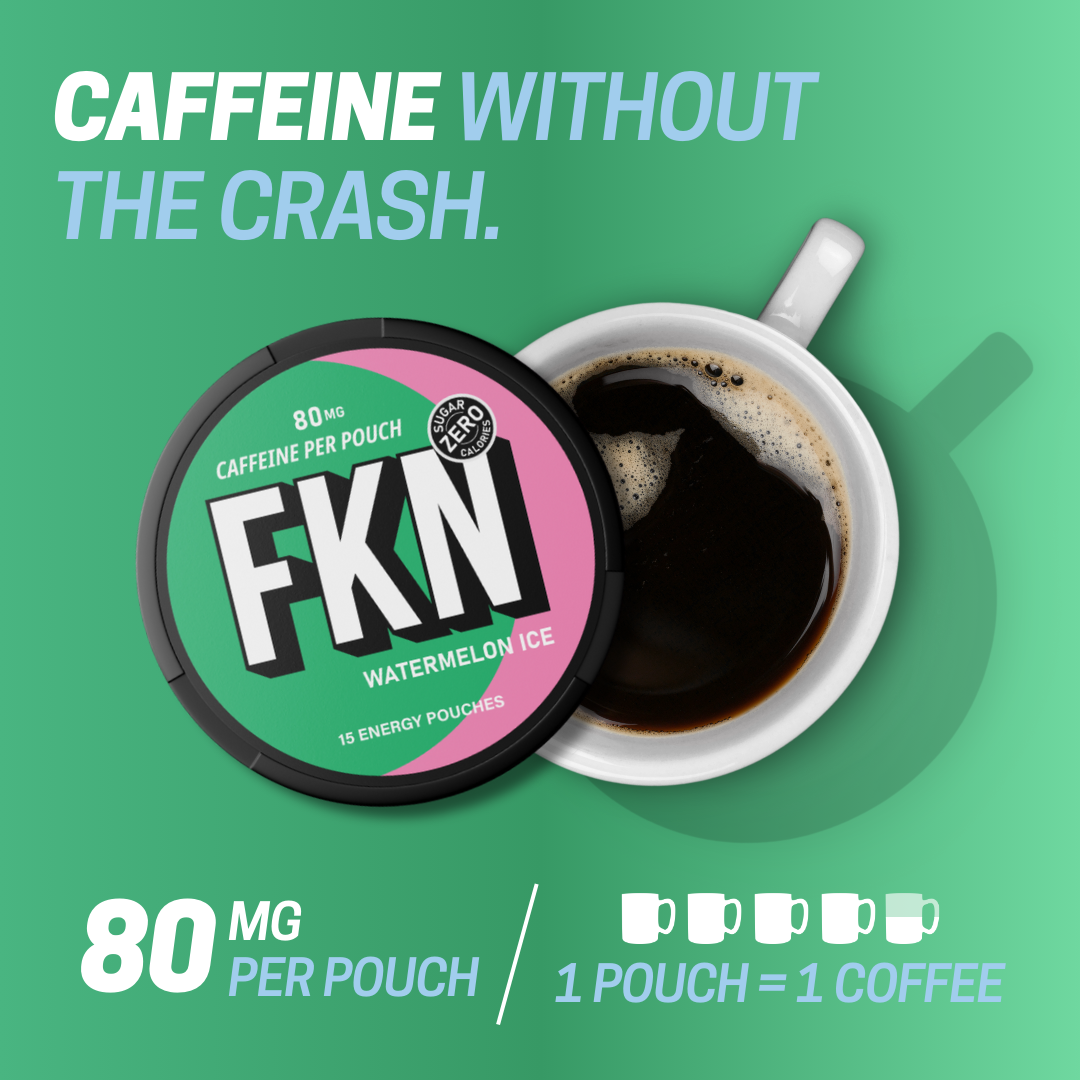 FKN Rich - Wholesale Powdered Health Drink - FKN Caffeine Pouches (Watermelon Ice) 80MG1