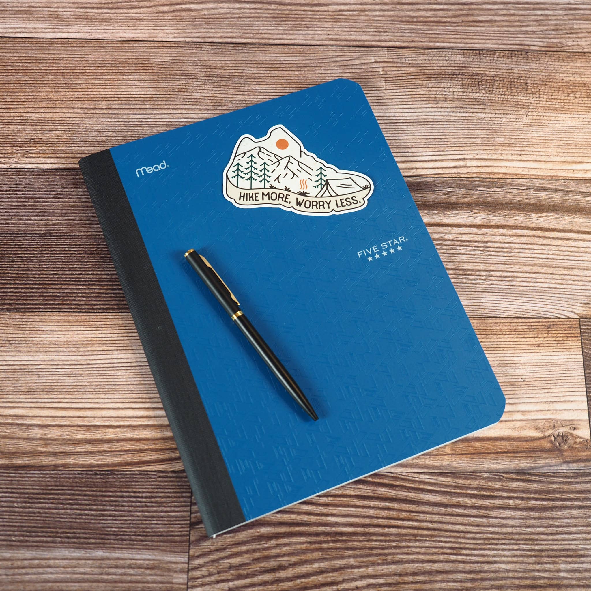 Sentinel Supply - Vente Autocollant - Autocollant Hike More, Worry Less5