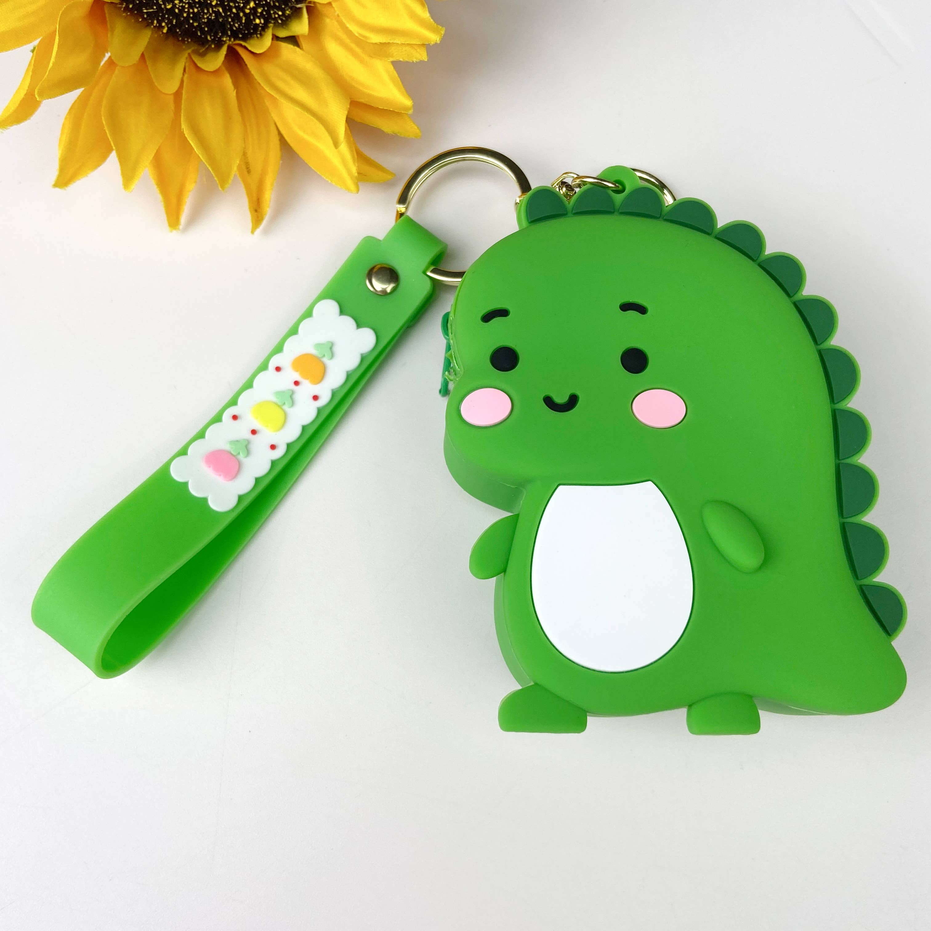 SoapElenGlen – wholesale Keychain – Women's – Dinosaur Coin Purse Pendant Headphone Bag Keychain0