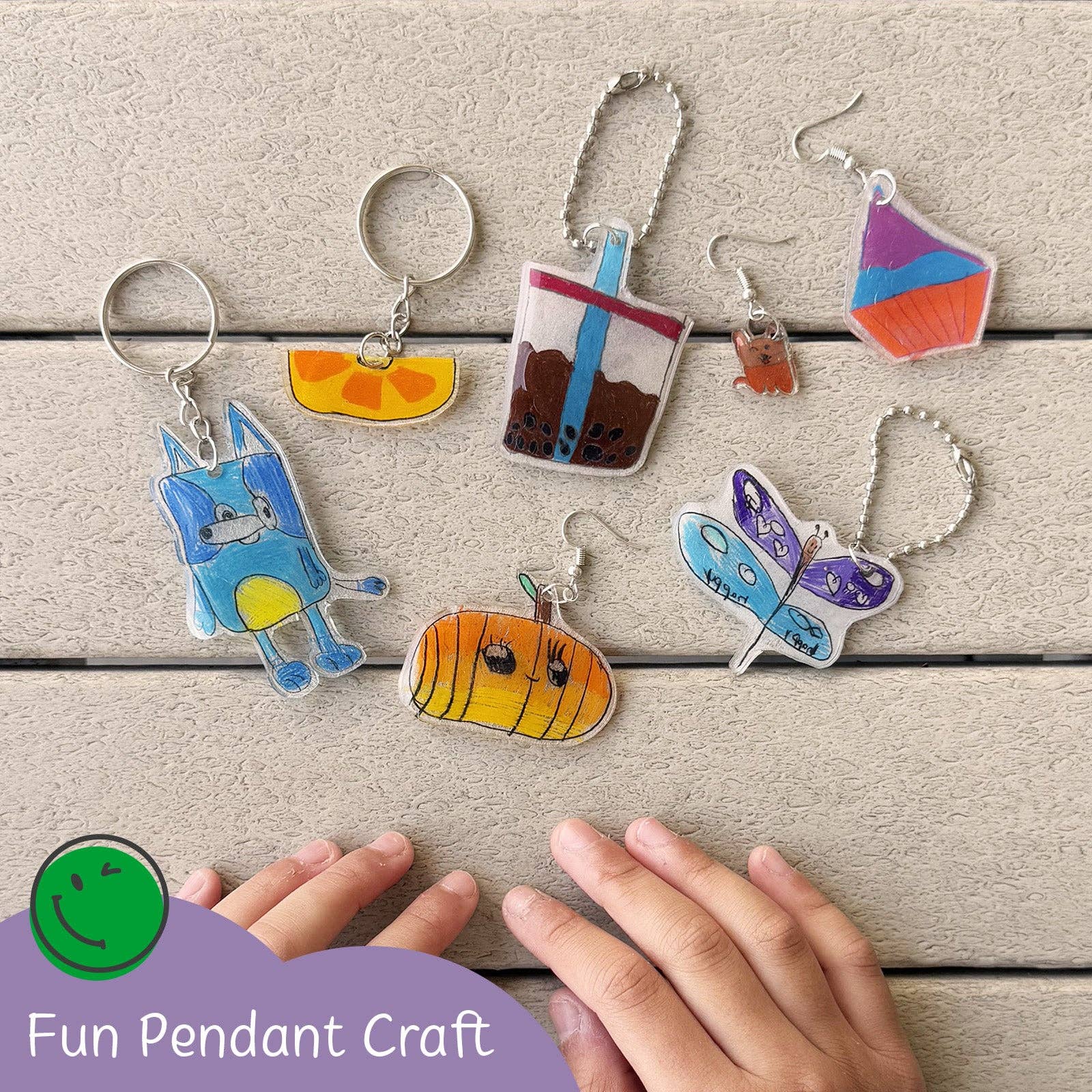 Wrapables.com - Wholesale DIY Craft Kit - Wrapables 20 Sheets DIY Heat Shrink Art Film Sheet Set4