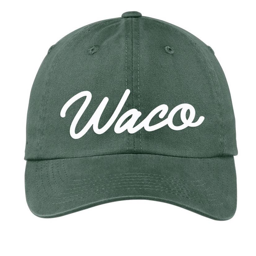 Frankie Jean - Vente Casquette de baseball – unisexe - Casquette de baseball Waco Cursive11
