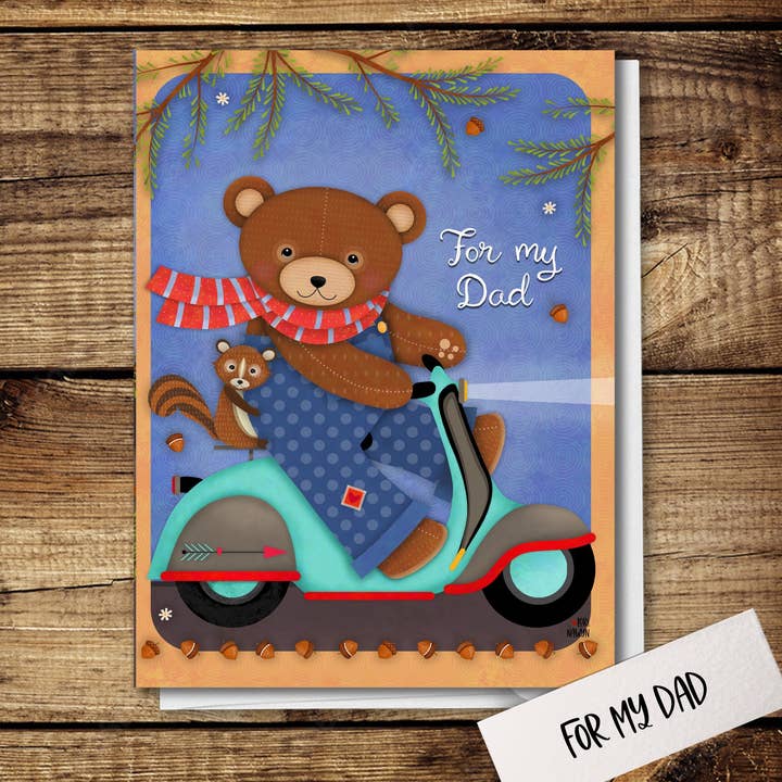 For My Dad for wholesale by Huckleberry Moose by Lori Nawyn