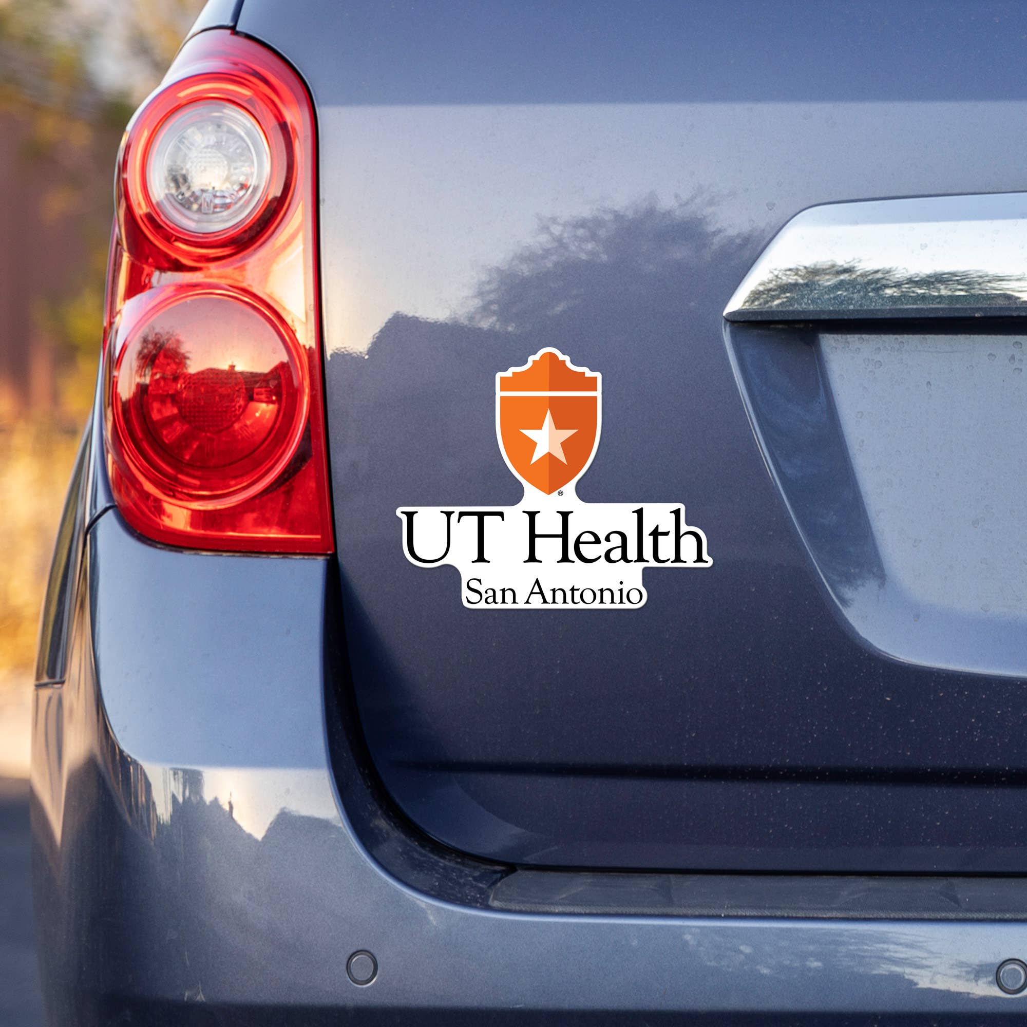 Rico Industries - Wholesale Car Decorative Charm - Unisex - NCAA  UT Health San Antonio  Medium Die Cut Decal1