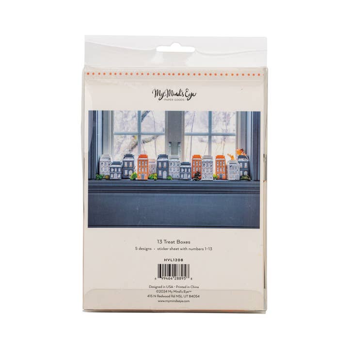 My Mind’s Eye - Wholesale Party favour bag/box - HVL1208 - Halloween Village Treat Boxes4