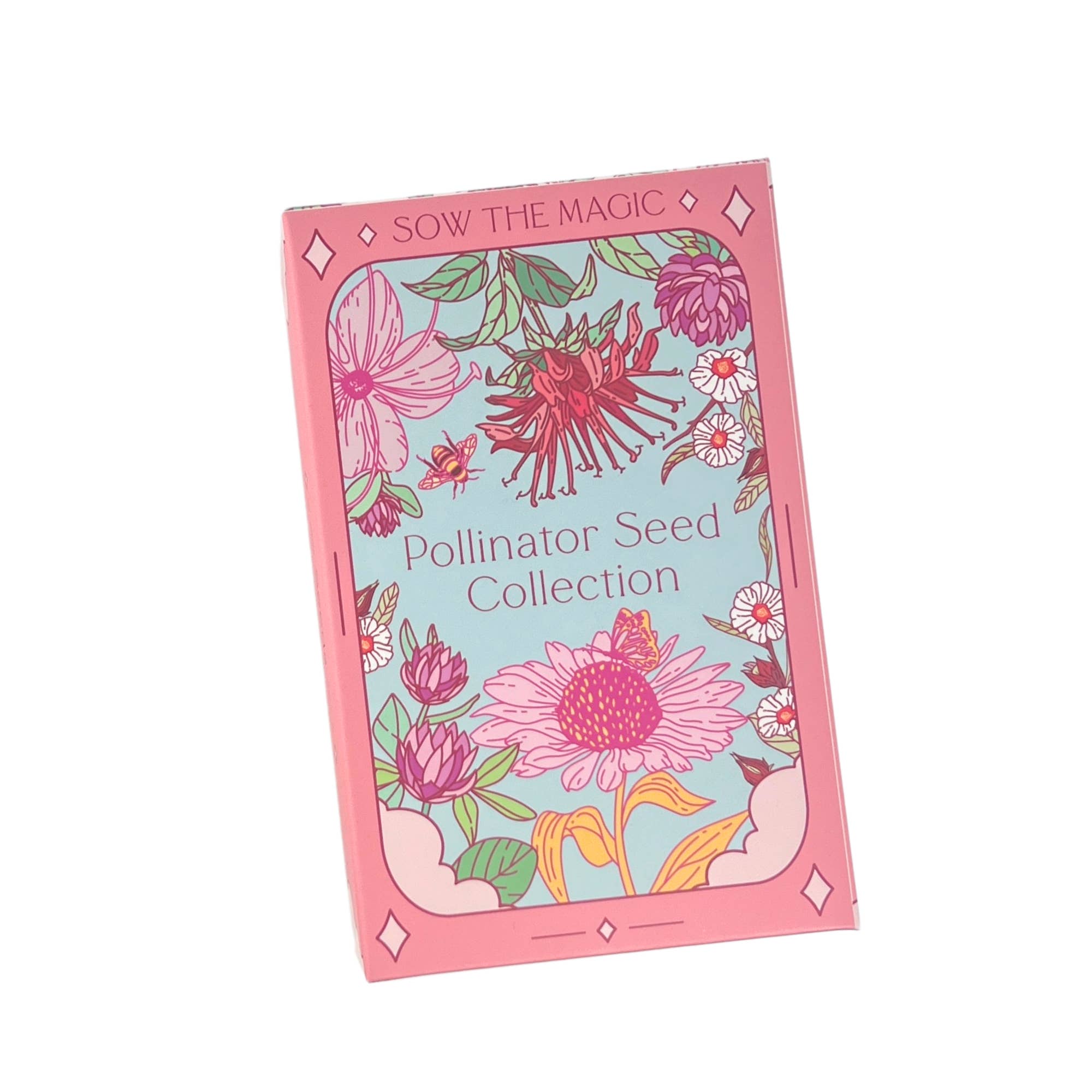 Sow the Magic - Wholesale Plant Seeds - Pollinator Seed Collection – Wildflower Mix for Bees, Birds & Butterflies