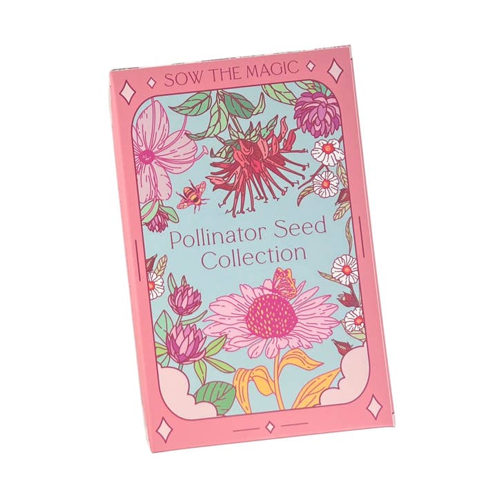 Collection de graines pollinisatrices – Mélange de fleurs sauvages pour abeilles, oiseaux et papillons pour la vente par Sow the Magic