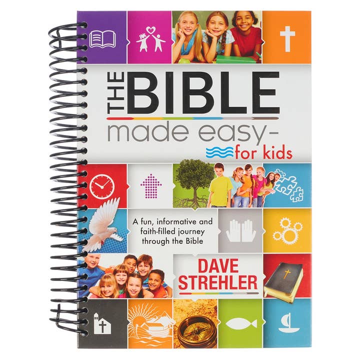 Kid Book The Bible Made Easy Wirebound for wholesale by Christian Art Gifts