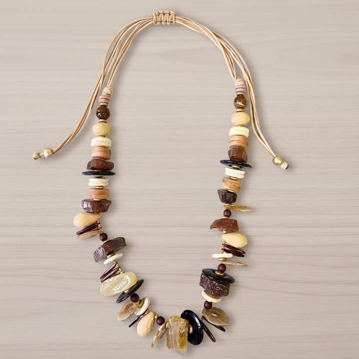 Chunky Baroque Stone Boho Bead Necklace | Statement Jewelry and other Purchase Wholesale chunky necklace beads. Free Returns & Net 60 Terms on Faire trending on Faire.
