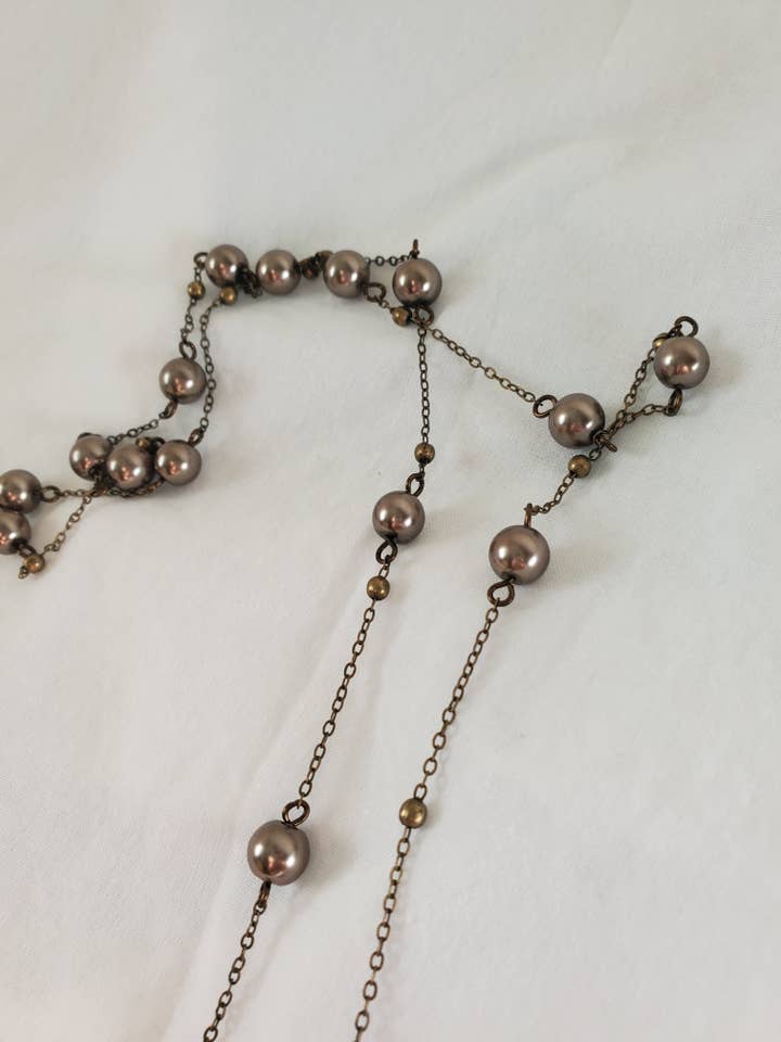 Skal Perlekæde Chokolade for engroshandel hos Sassy Wahine Designs