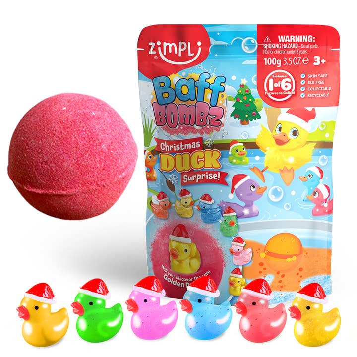 Zimpli Baff Bombz Surprise - Christmas Ducks
for wholesale by Zimpli Kids