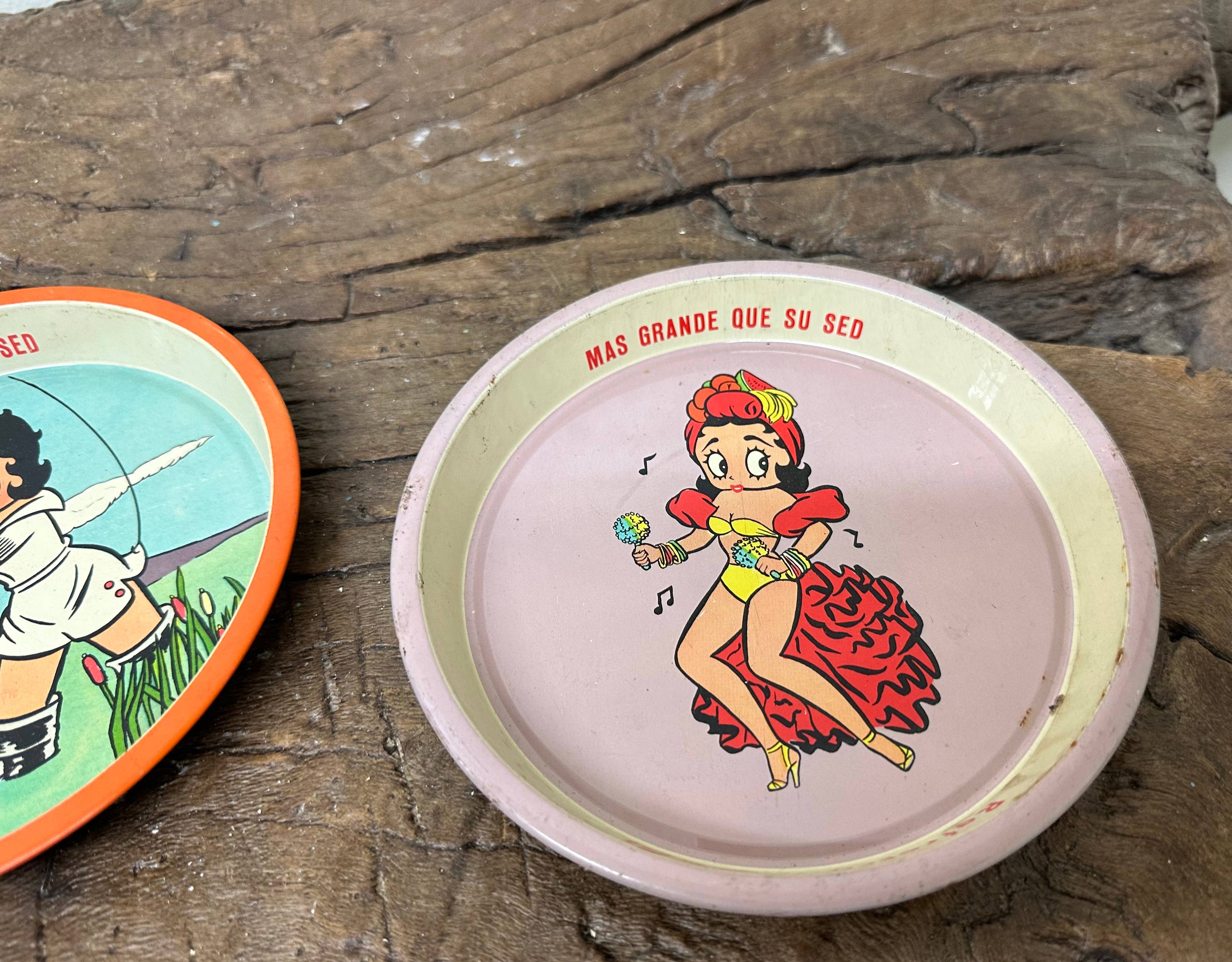 My Amigos Imports - Wholesale Serving Tray - Mini Refresco Tray-Soda Metal Serving Tray-Vintage-Mexico2