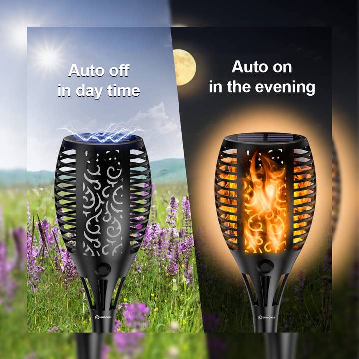 Mtistanbul LTD - Wholesale Outdoor/Lawn Light - 33 LED Solar Flicker Flame Torch (1PCS)1