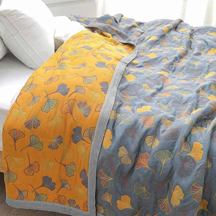 Moderny - Wholesale Quilt - Ginkgo Leaf Quilt