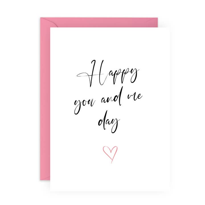 JIJ EN IK DAG Grappige jubileumkaart voor hem, haar voor wholesale door Central 23 Cards