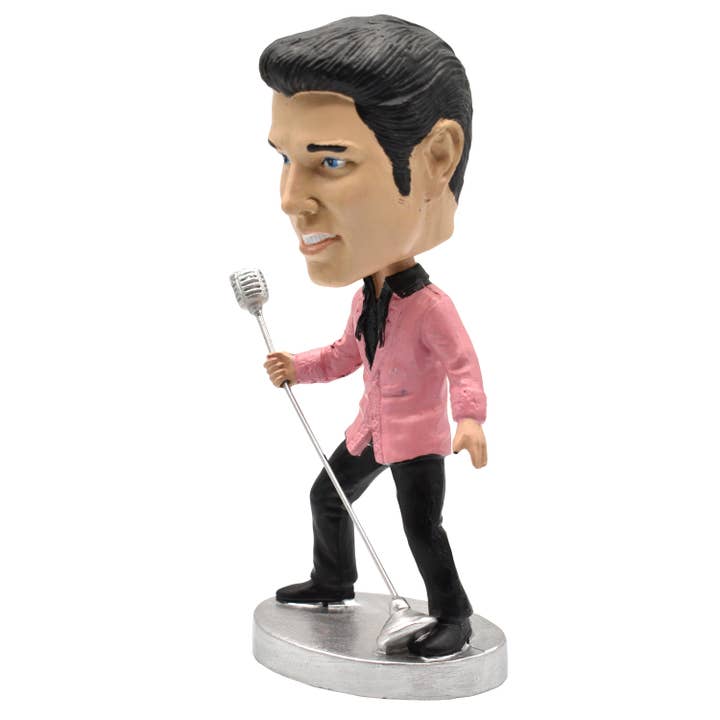 MID-SOUTH PRODUCTS - Wholesale Decorative Figurine - Elvis Dashboard Wobbler - Pink1