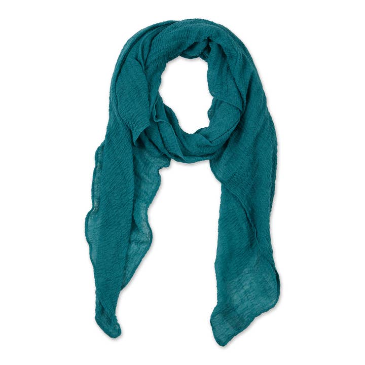 Classic Insect Shield Scarf - Teal for wholesale by Hadley Wren
