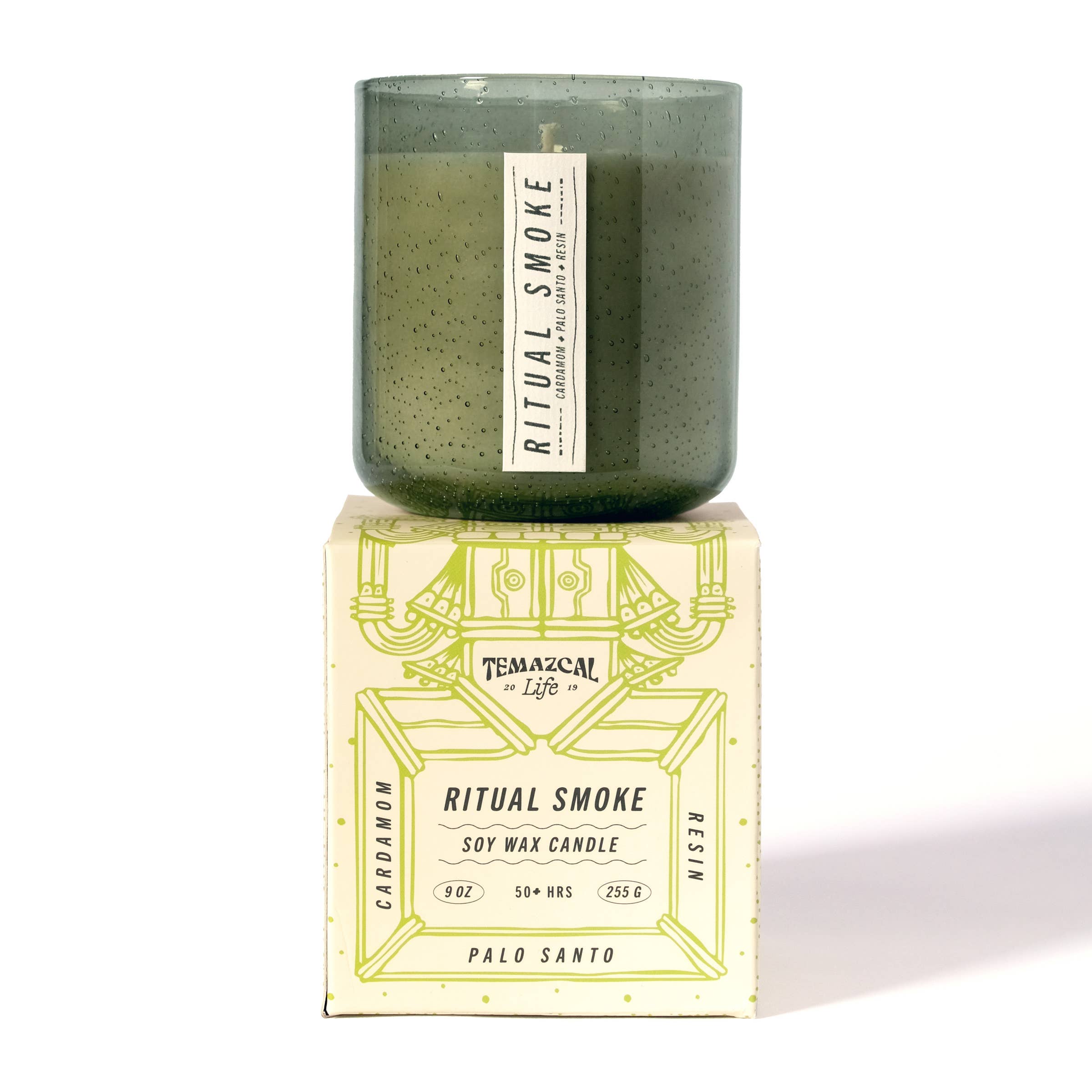 Temazcal Life® - Wholesale Jar/Filled Candle - Ritual Smoke Soy Candle Jar | Palo Santo Bergamot | 9 oz3