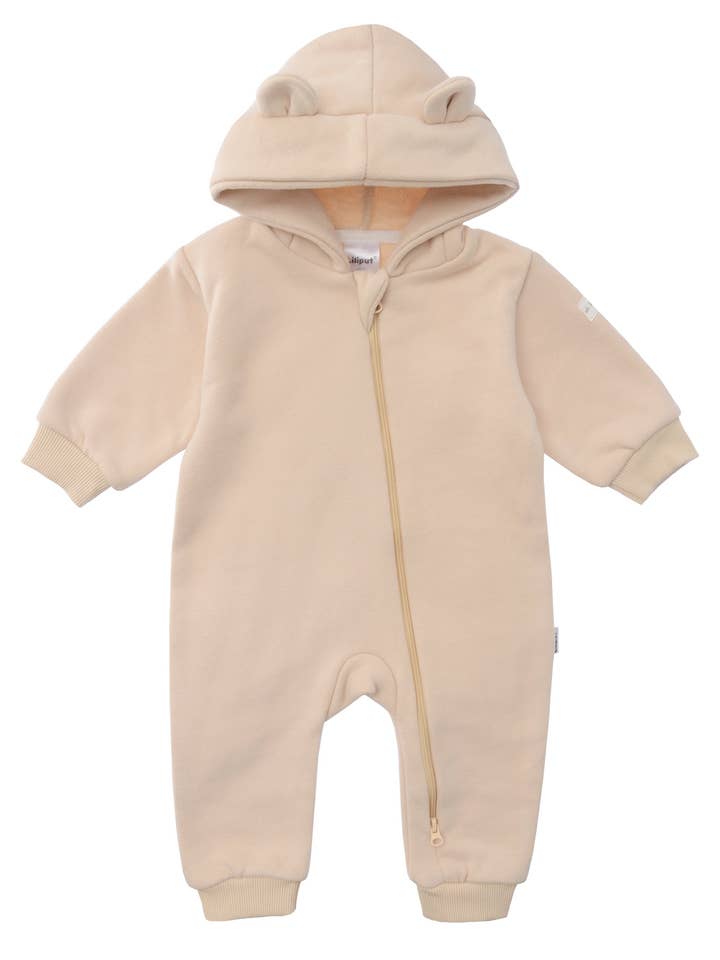 Liliput - Wholesale Jumpsuit - Baby - Hooded sweat overall in beige
