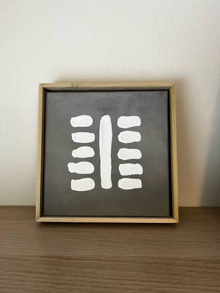 Minimalist Painting on Canvas - "Mask" for wholesale by Je.Nicci