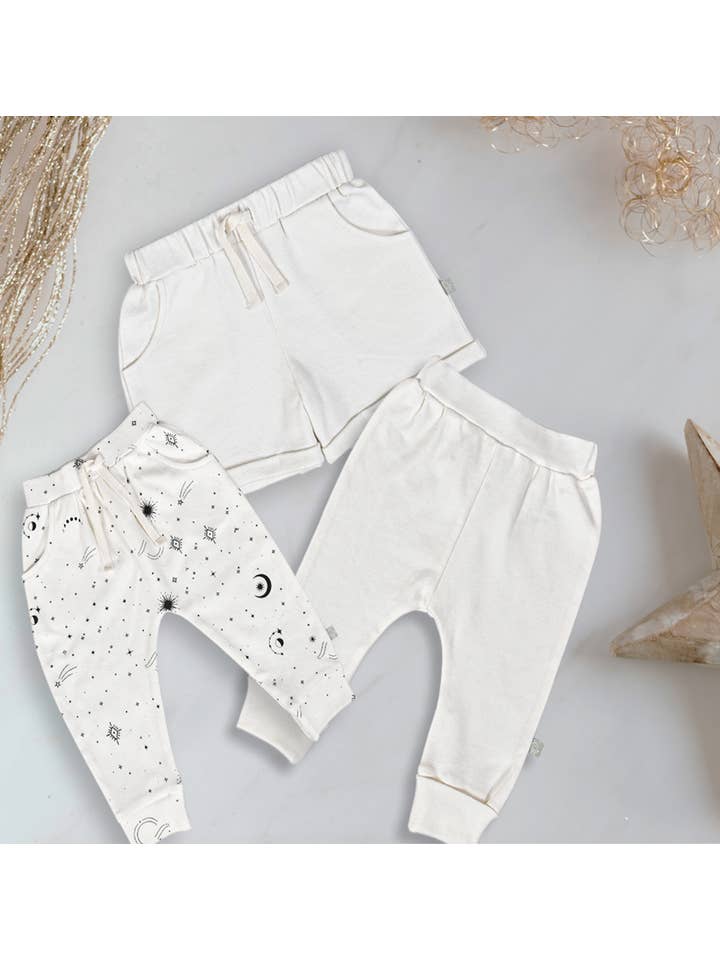 Default baby basics pants | ivory organic for wholesale on Faire2