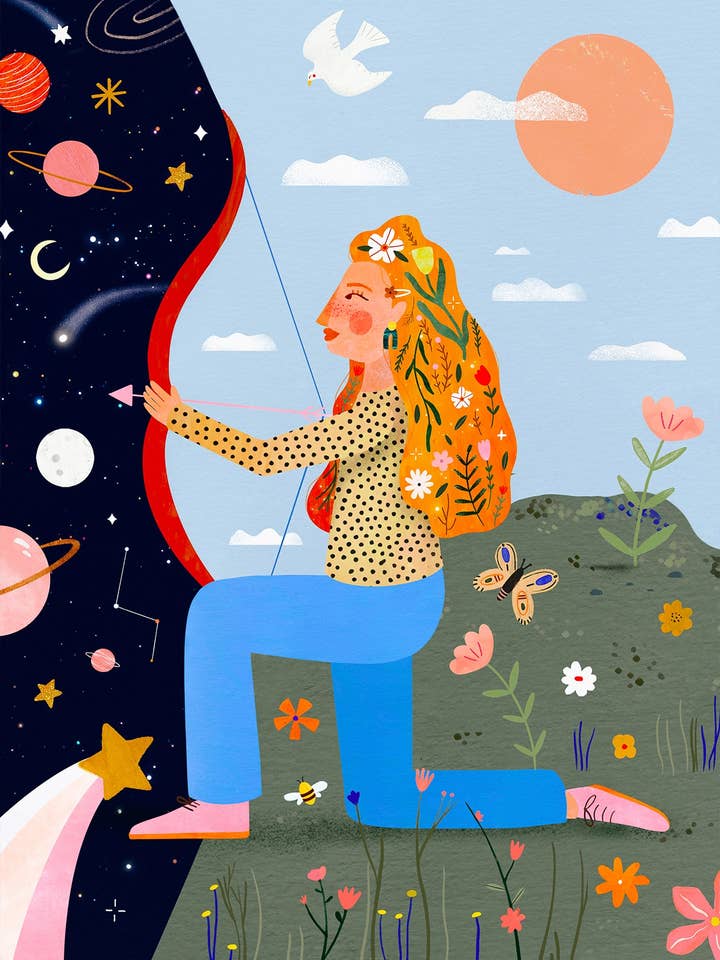 Sagittarius poster for wholesale by MAISON PATATE