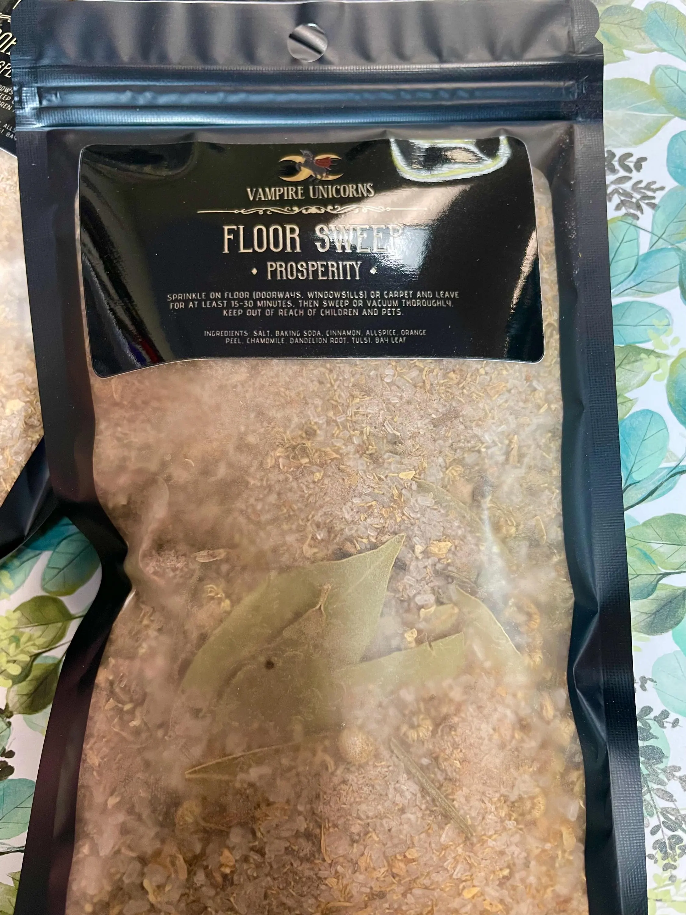 Vampire Unicorns - Wholesale Floor Cleaner - Magickal Floor Sweep / Bewitch New Beginnings Prosperity4