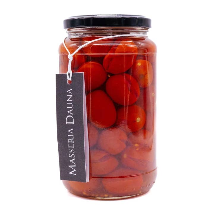 Masseria Dauna Datterino di Pomodoro (Datterini) – Jar for wholesale by Alto Imports Company