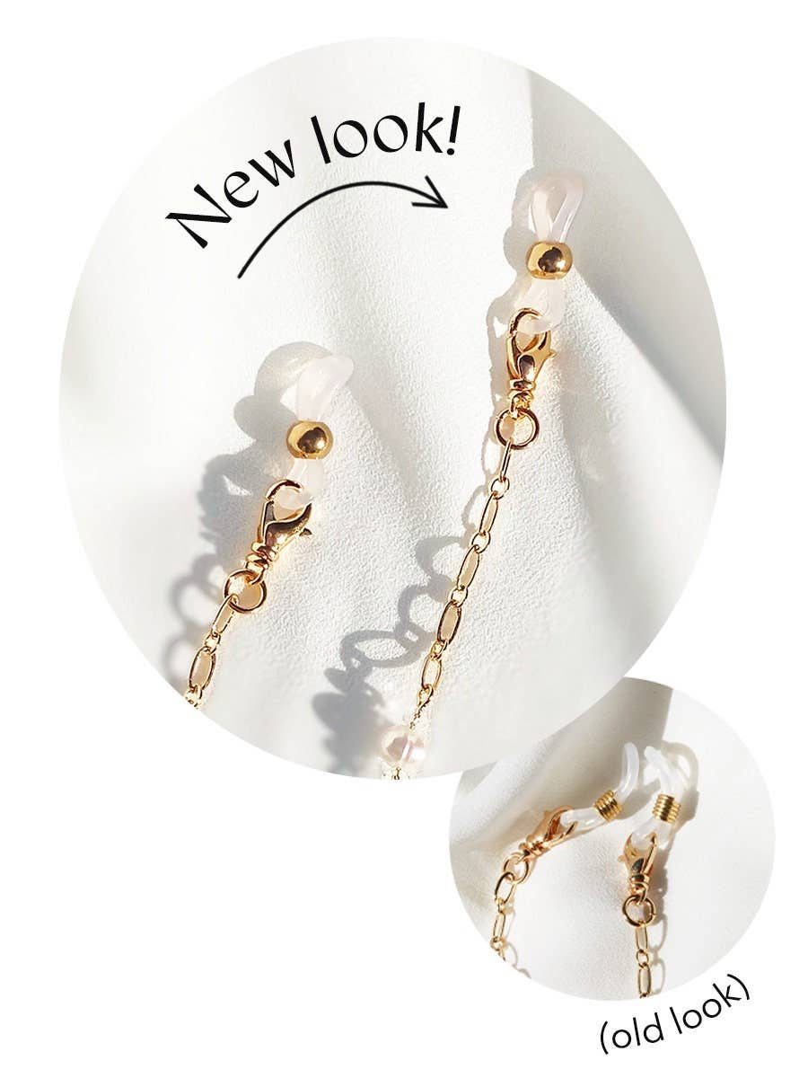 Zebber Handmade - Wholesale Suncatcher - Pearl Suncatcher Glasses Chain with April Birthstone8