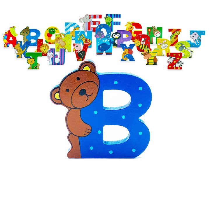 Orange Tree Toys - Wholesale Wood Toy - Kids - Alphabet wooden letter B