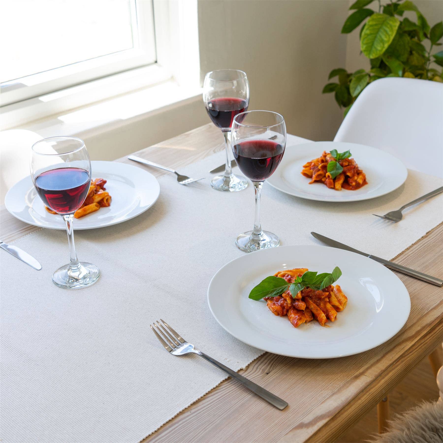 Rinkit Pty Ltd - Wholesale Table runner - Nicola Spring Ribbed Table Runner - Natural3