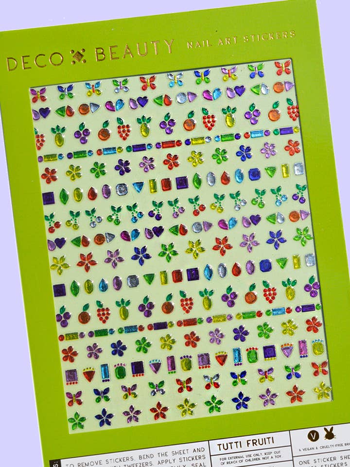 Nail Art Stickers - TUTTI FRUTTI for wholesale by Deco Beauty