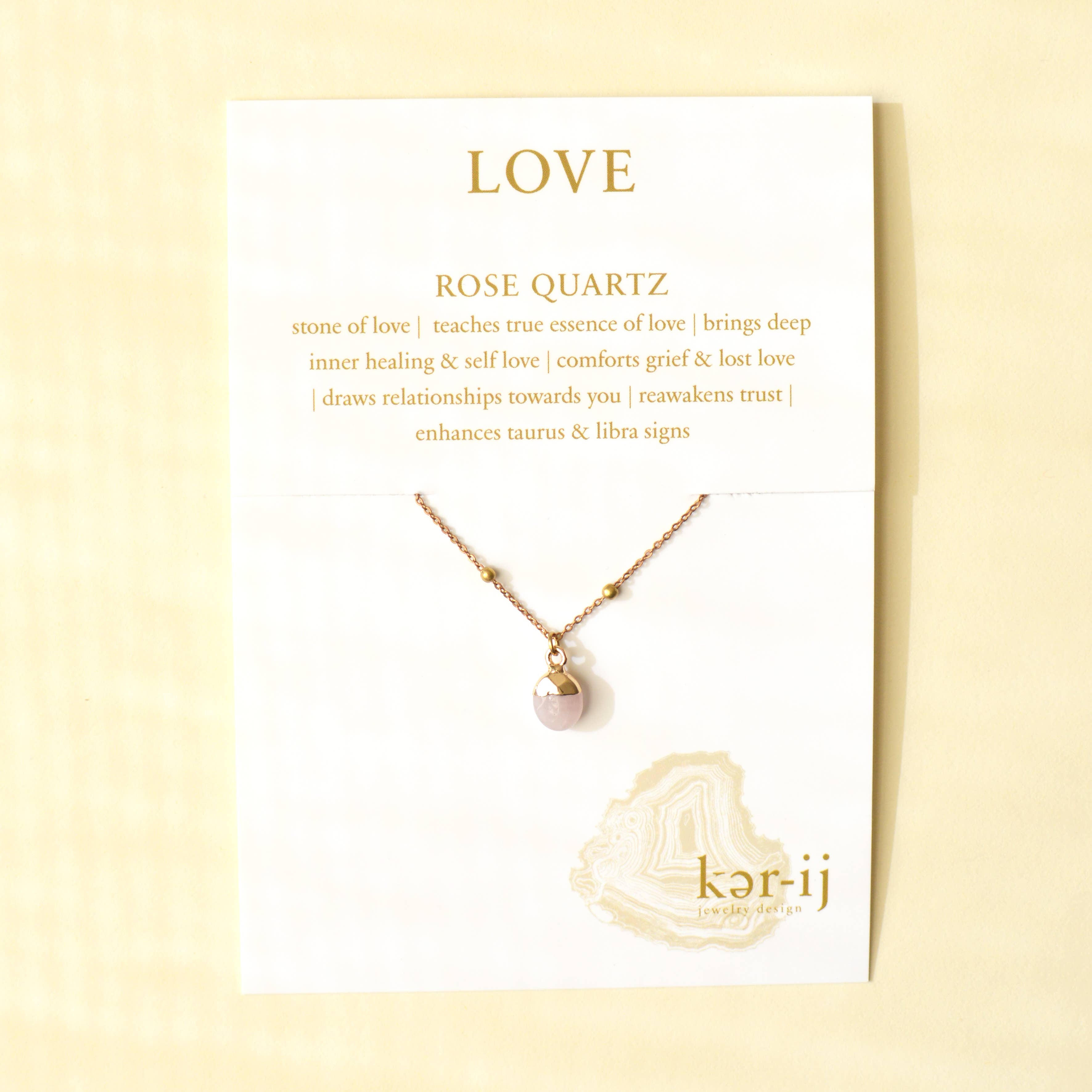 Ker-ij Jewelry - Vendita all'ingrosso Collana con ciondolo/pendaglio - Collana con pietra curativa su carte6