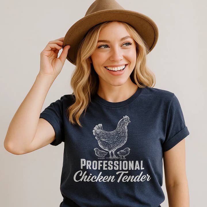 Professional Chicken Tender Tee, funny chicken shirt for wholesale by Soleinspire