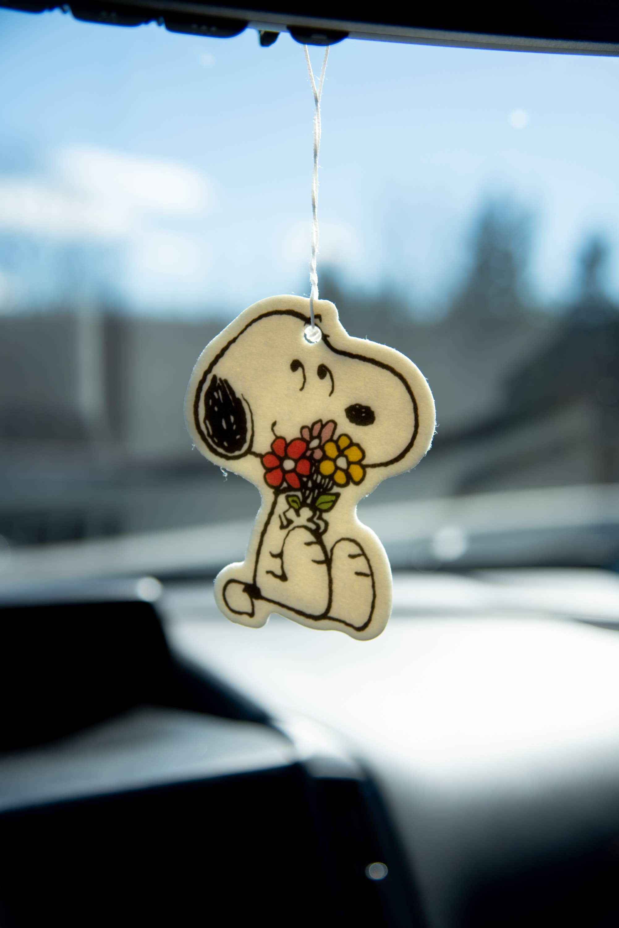 Three Potato Four - Wholesale Air Freshener - 3P4 x Peanuts® - Snoopy Flower Bouquet Air Freshener1