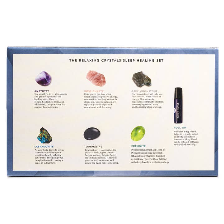 Woolzies - Wholesale Spiritual Stone/Crystal - The relaxing crystals, sleep healing set3