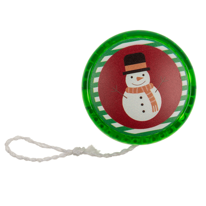 Out of the blue KG - Wholesale Light-Up Toy - Kids & Baby - Yoyo with light, Santa & Snowman, incl. battery,2