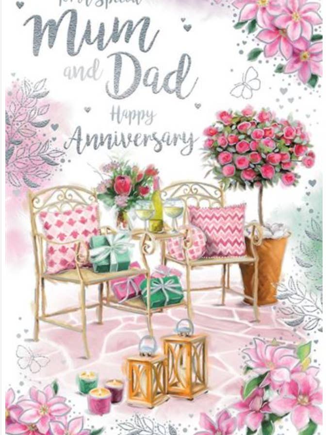 ANNIVERSARIO MAMMA E PAPÀ per la vendita all'ingrosso da parte di Kingfisher Cards