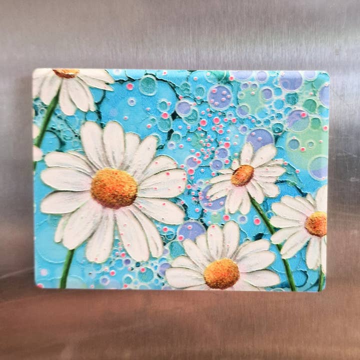 66-MG Daisy Magnet for wholesale by By Jo Crafts