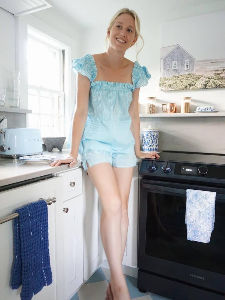 Fiona 100% Cotton Lounge Set for Women for wholesale by Ella Alden