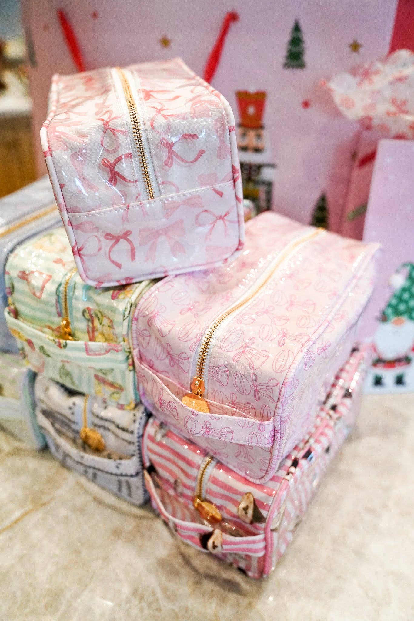 KENZKUSTOMZ - Wholesale Toiletry Bag - Women's - Clear Coat Toiletry Dopp Kit5