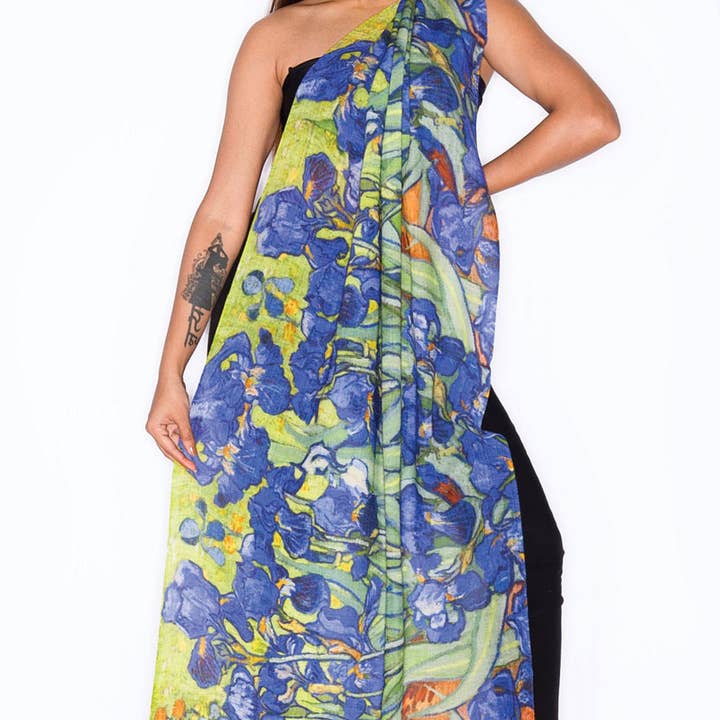 Sevya Handmade - Vente Châle – femme - Écharpes en laine fine Reena15