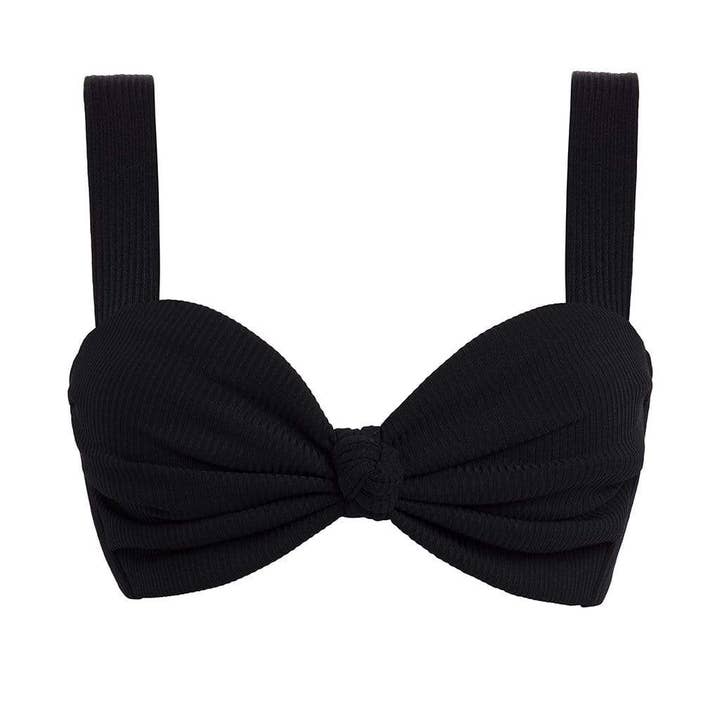 Hayden bikinitop met zwarte rib voor wholesale door Montce